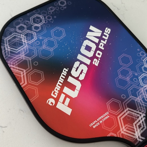 PICKLEBALL PADDLE BEGINNER - INTERMEDIATE GAMMA FUSION 2.0 like new - Picture 2 of 4